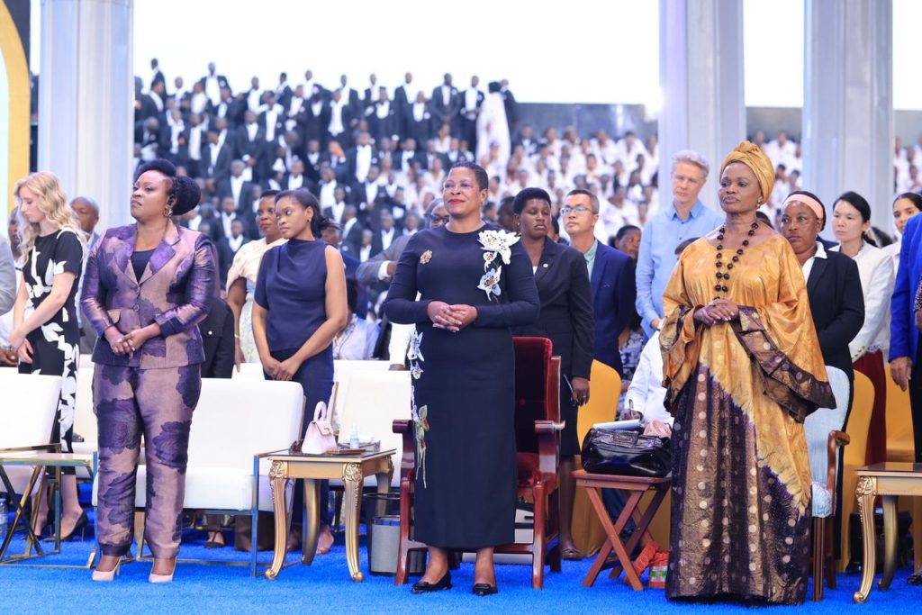 Speaker Among and Nabagereka Sylvia Nagginda