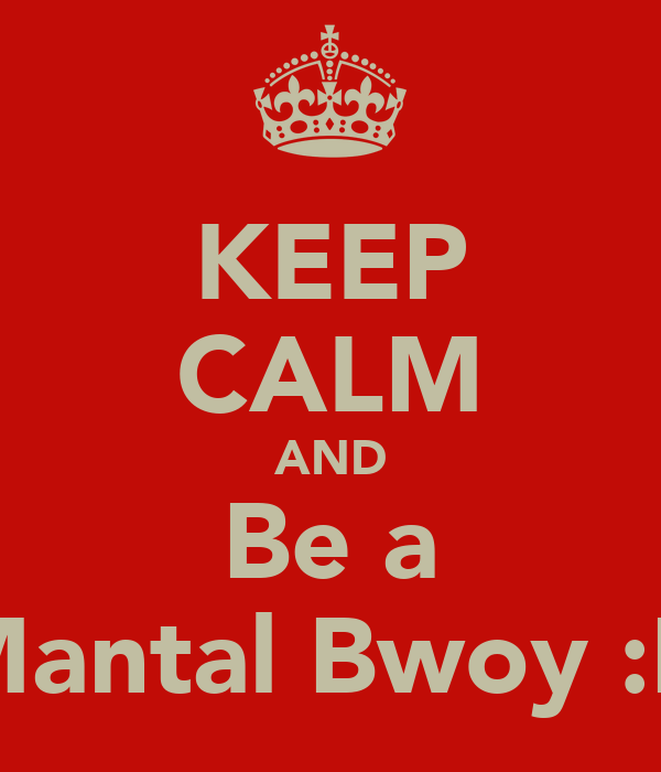 Calm Bwoy