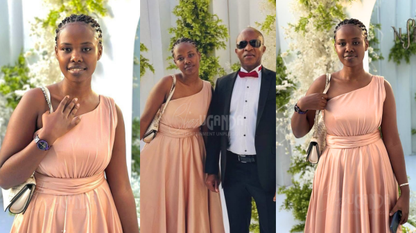 Frank Gashumba with wife Malaika Patience Mutoni