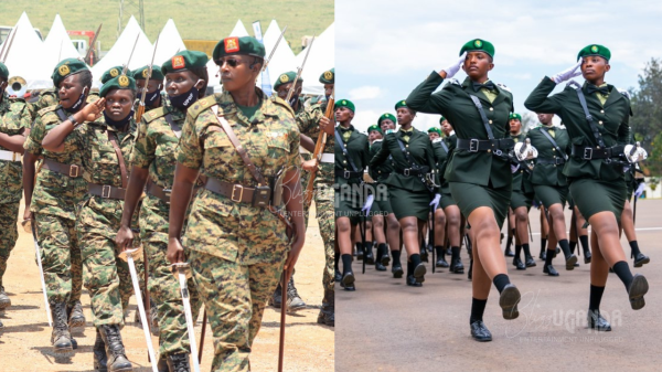 UPDF Female officers