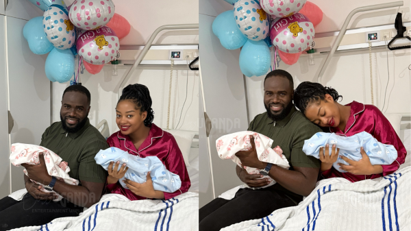 Nalongo Anitah Fabiola Confirms Giving Birth to Twins with Husband Mark