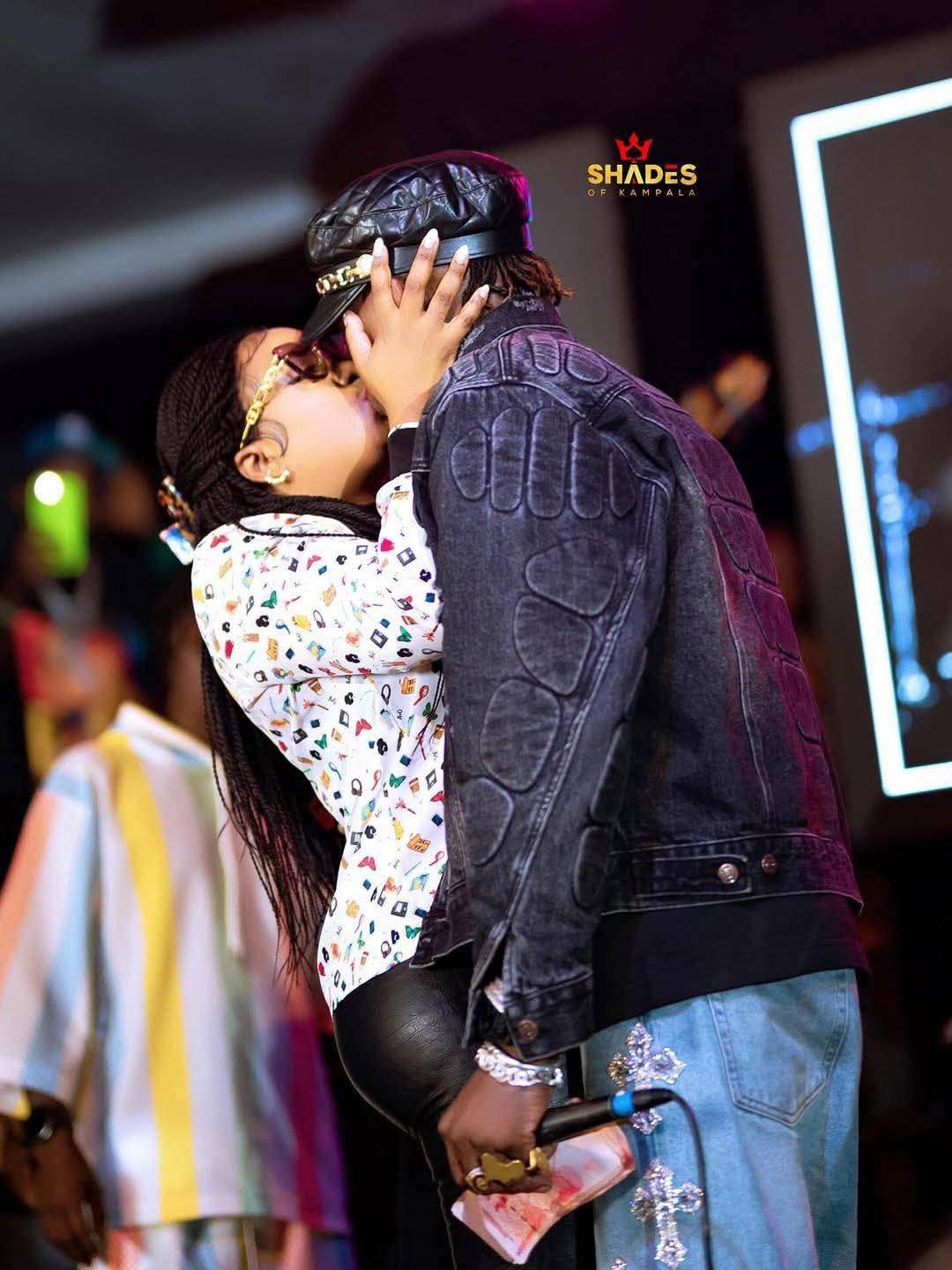 Juliet Zawedde with Chameleone