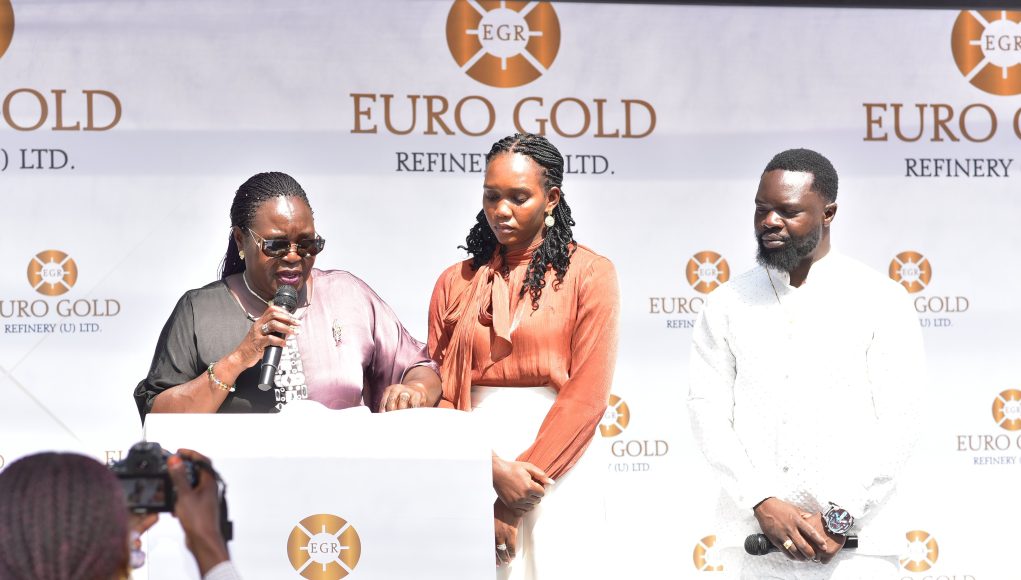 Phiona Nyamutoro at Euro Gold Refinery Launch
