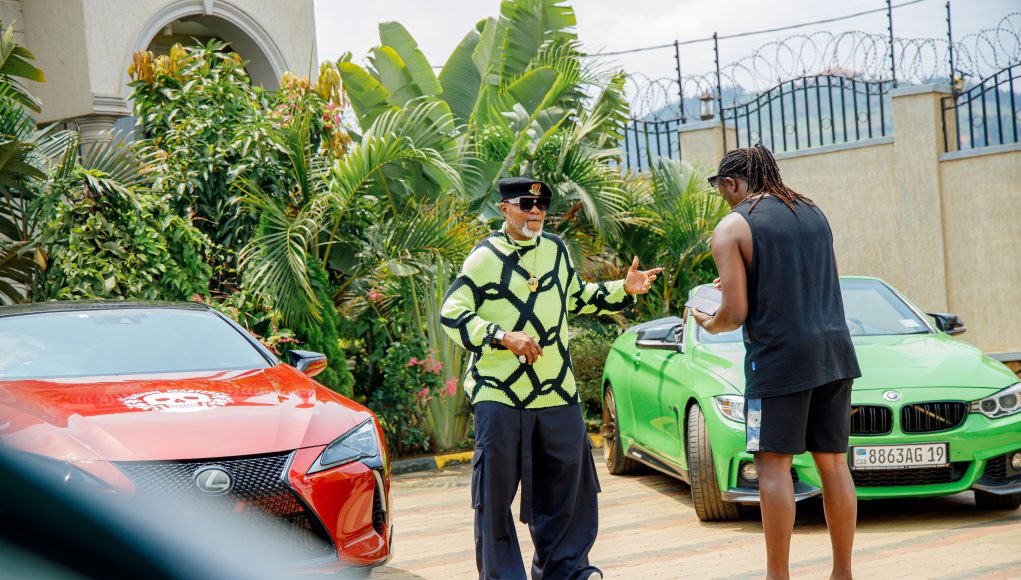 Sasha Vybz shoots for Koffi Olamide