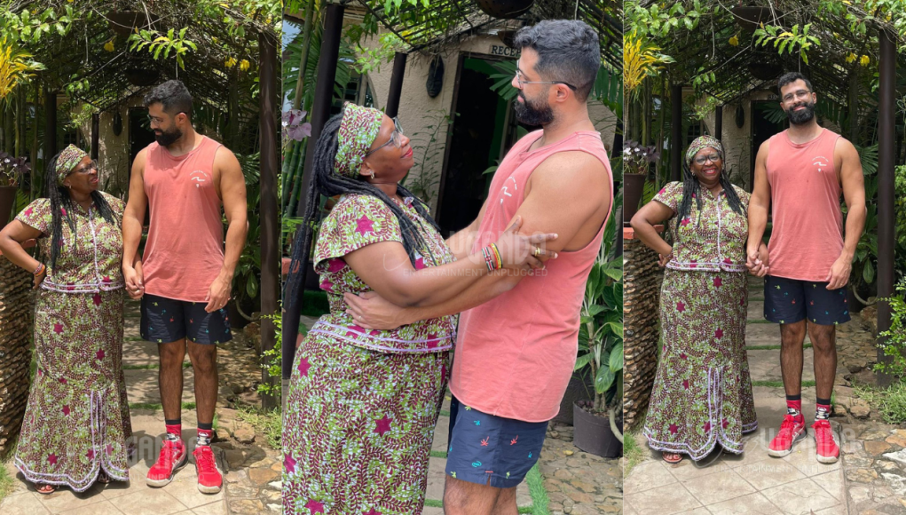 Stella Nyanzi with her new man
