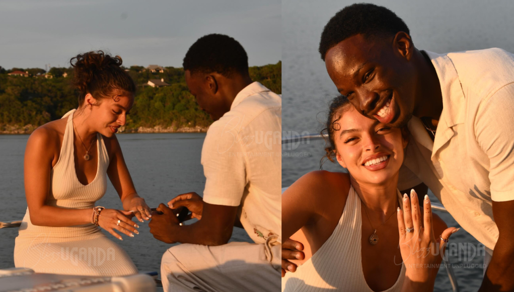 Bobi Wine’s Son Solomon Kampala Proposes to American Fiance