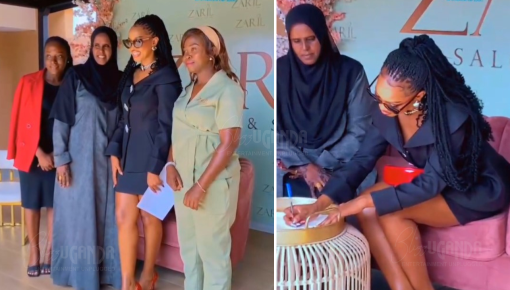 Spice Diana Bags New Gig as Face of Zaril Salon & Spa in Kololo
