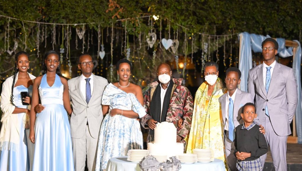 President Museveni and Janet Celebrate Daughter Natasha and Edwin Karugire’s 25 Years of Marriage