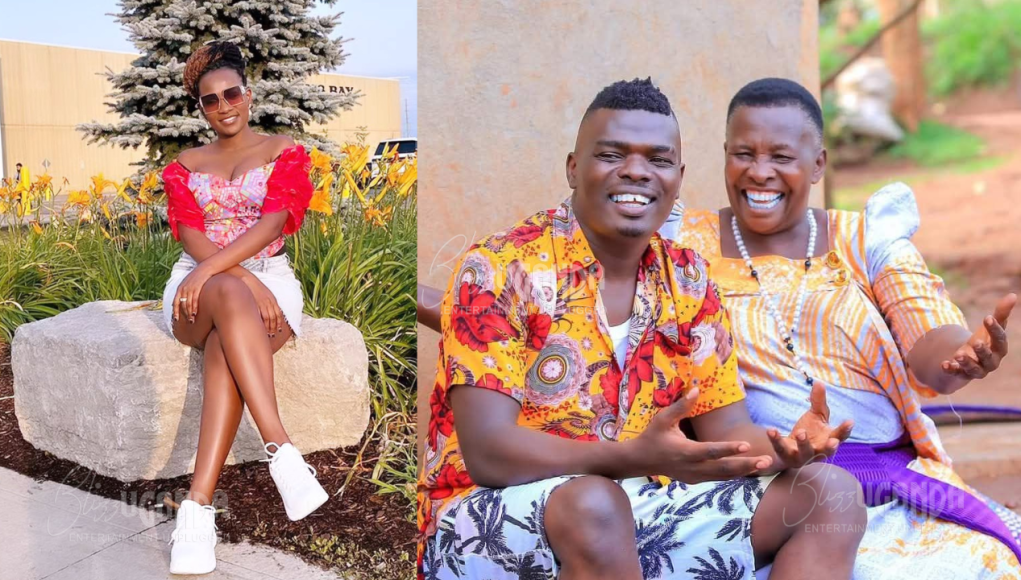 Fifi Da Queen - DJ Ssuuna Ben with his Mother