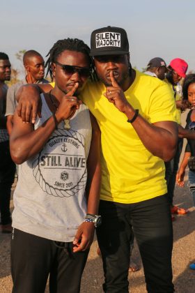Sean Musa Carter working with Bebe Cool