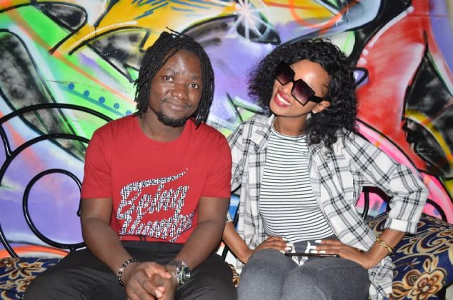 Sean Musa Carter working with Spice Diana on digital media promotion