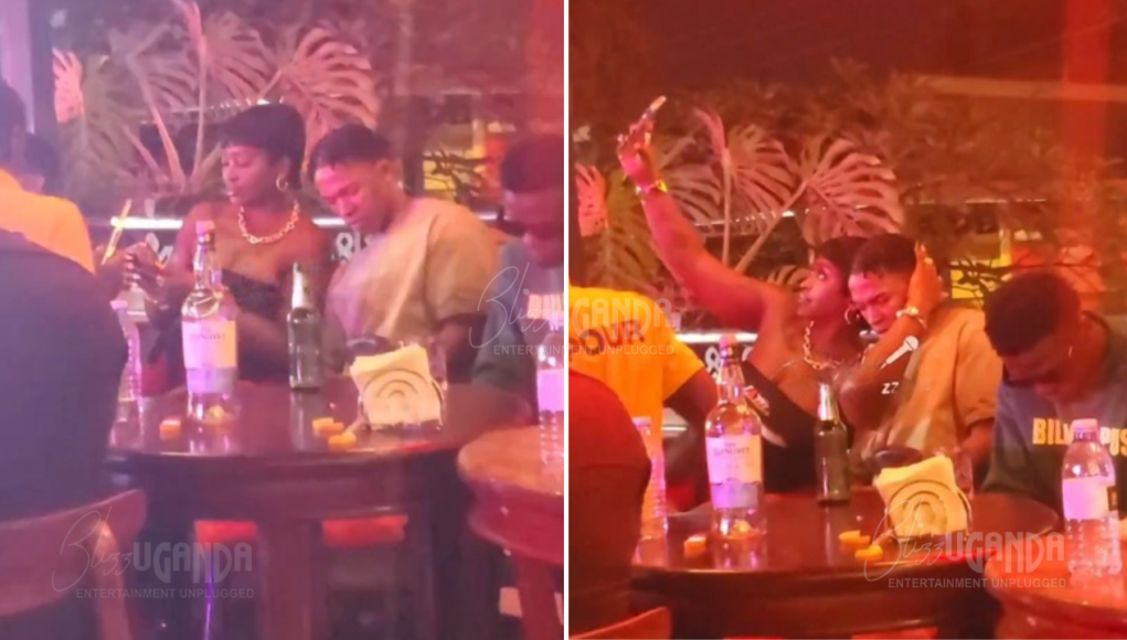 Winnie Nwagi Boyfriend Lord Sanie Ignores Her in Public