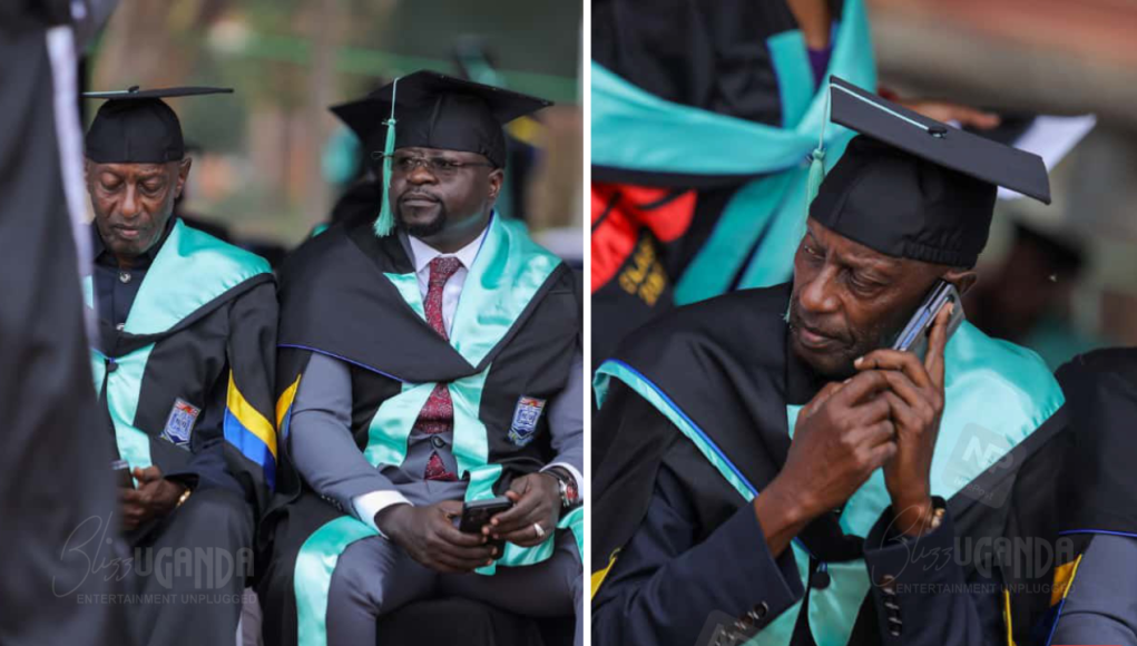 Brig Gen Rwashande Graduates from Nkumba University