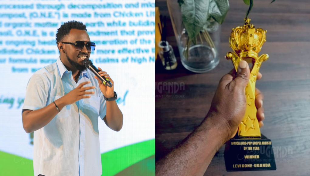 Levixone Wins African Afro Gospel Artiste of the Year at Clima Africa Awards in South Africa