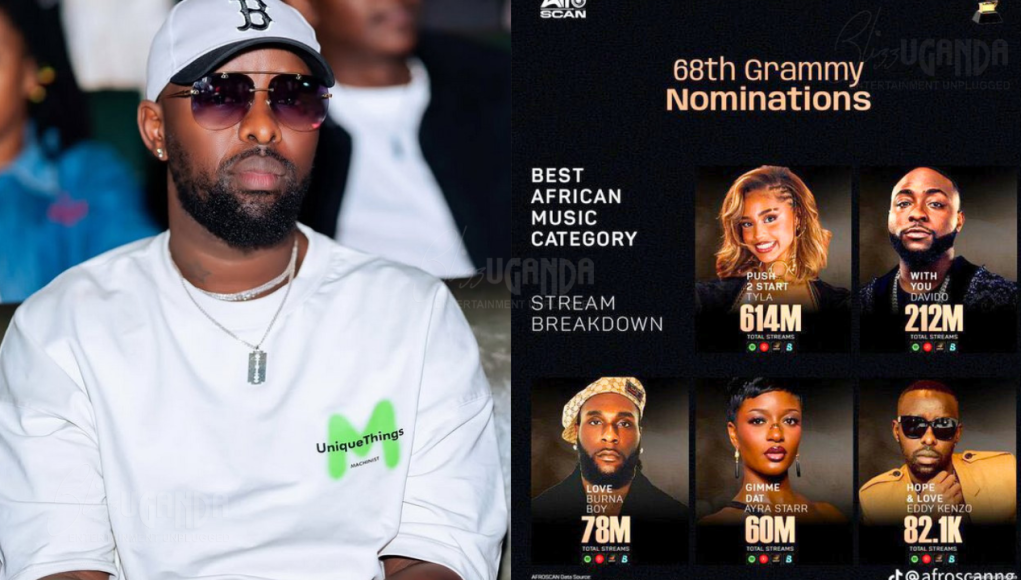 Eddy Kenzo Celebrates Second Grammy Nomination for ‘Hope and Love’ Song Eddy Kenzo Celebrates Second Grammy Nomination for ‘Hope and Love’ Song