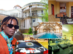 King Saha Shows Off Multi-Million Nakawuka Mansion, Reveals It Has an Indoor Swimming Pool King Saha Nakawuka Mansion Indoor Swimming Pool