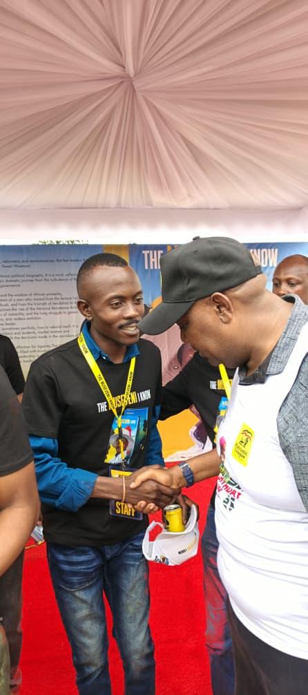 Abel Mwenda’s ‘The Museveni I Know’ Book at Kololo