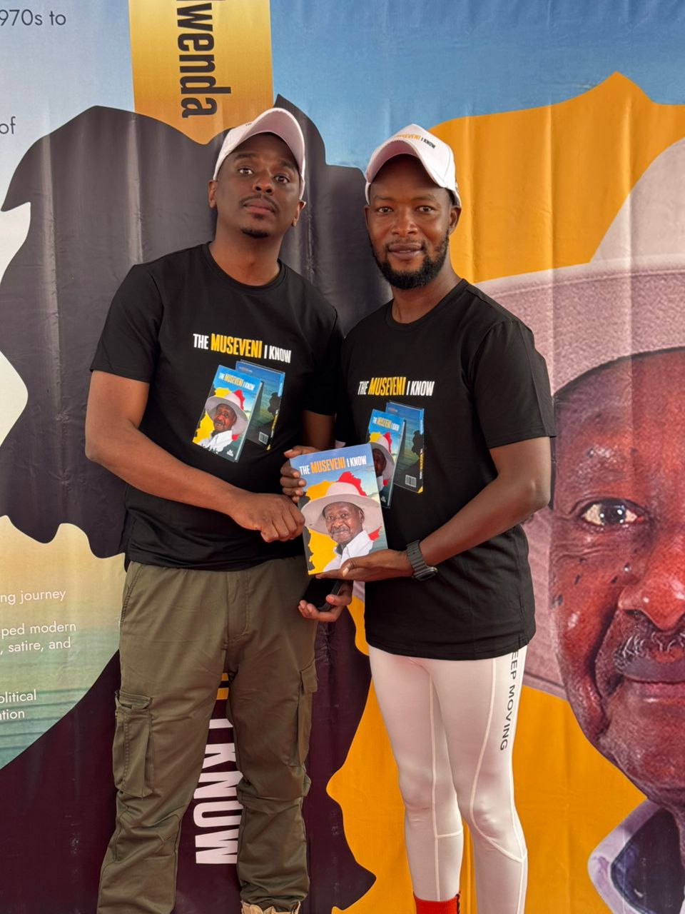 Abel Mwenda with Abraham Luzzi