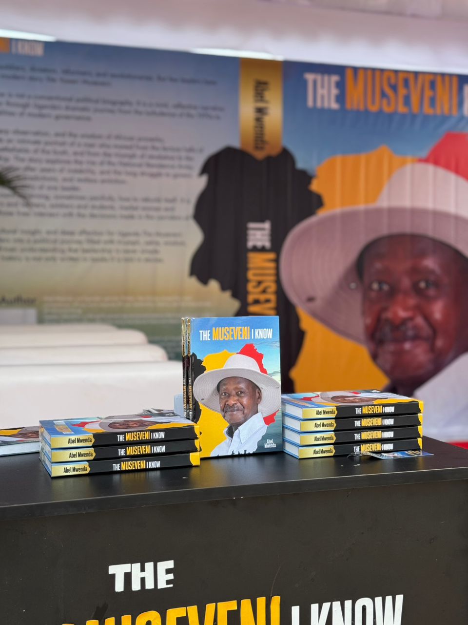 Abel Mwenda’s ‘The Museveni I Know’ Book at Kololo