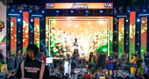 Abeeka Band Shut Down Ndere Cultural Center with their Debut Concert, Fans Impressed Abeeka Band Shut Down Ndere Cultural Center with their Debut Concert, Fans Impressed