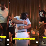 VIDEO: Feminists Angry at Tiwa Savage After Kneeling Down to Show Respect to Don Jazzy
