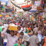 Kampala down town the city with the highest population in Uganda