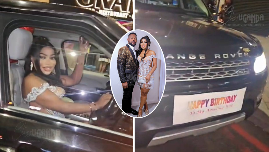 Blogger Ritah Kaggwa Gifted Brand New Range Rover by Husband on Birthday
