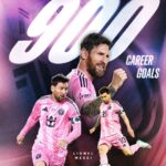 Lionel Messi 900 Career Goals