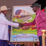 Museveni and William Ruto SGR launch