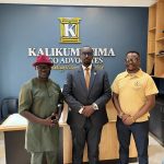 (L–R): Deo Kalikumutima, Chief Executive Partner, Kalikumutima and Co Advocates and Justus Mirembe – NAUCA President and Chair, Board of Directors during the MoU signing ceremony held at the offices of Kalikumutima & Co Advocate at Plot 14 Clement Hill, Kampala.