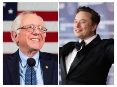 Bernie Sanders Calls for Crackdown on the Rich After Elon Musk Becomes World’s First Trillionaire Elon Musk and Bernie Sanders
