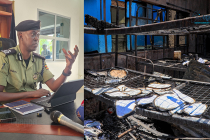 Nakasero Secondary School dormitory fire