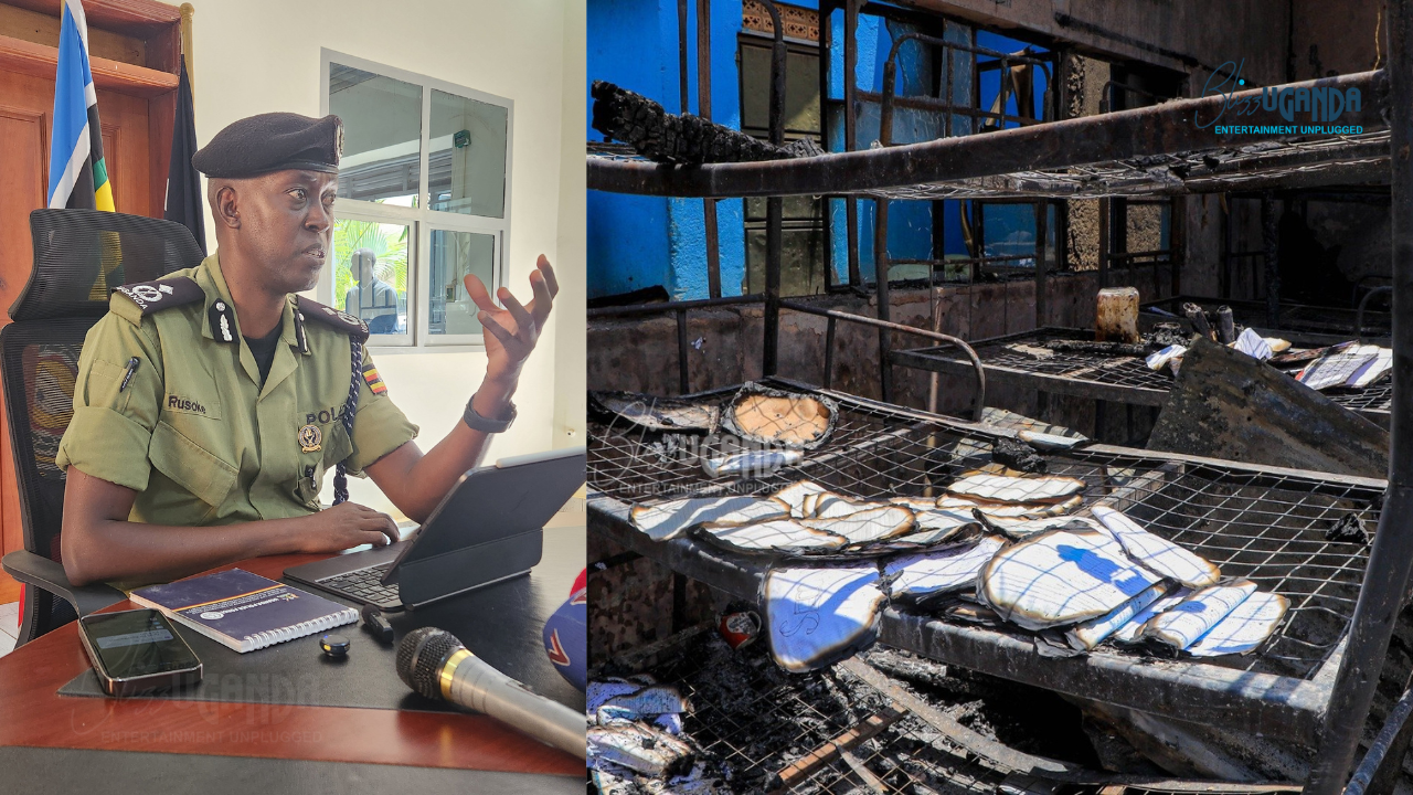 Nakasero S.S Fire: Police Confirms Senior Three Student Deliberately Set Dormitory Mattress on Fire