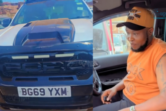 Roger Lubega new Ford Ranger