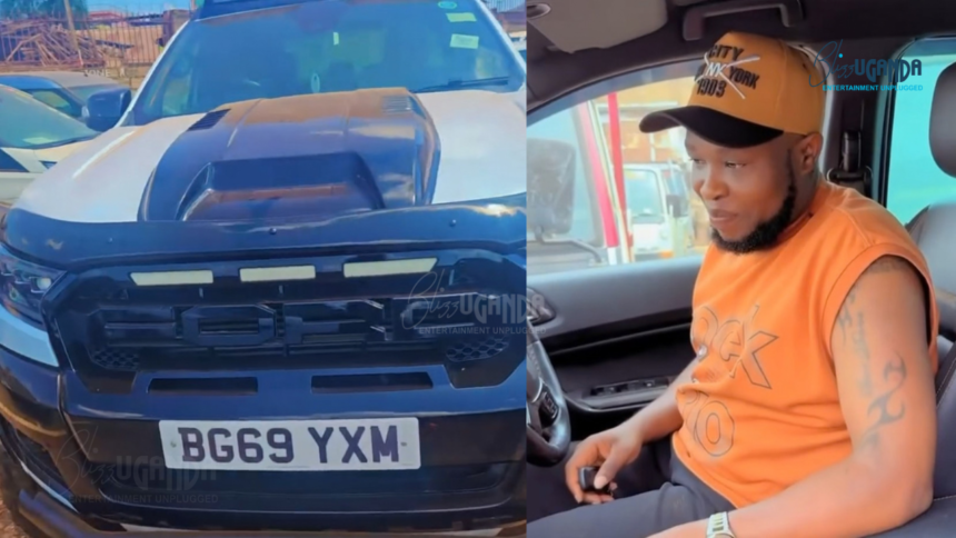 Roger Lubega new Ford Ranger