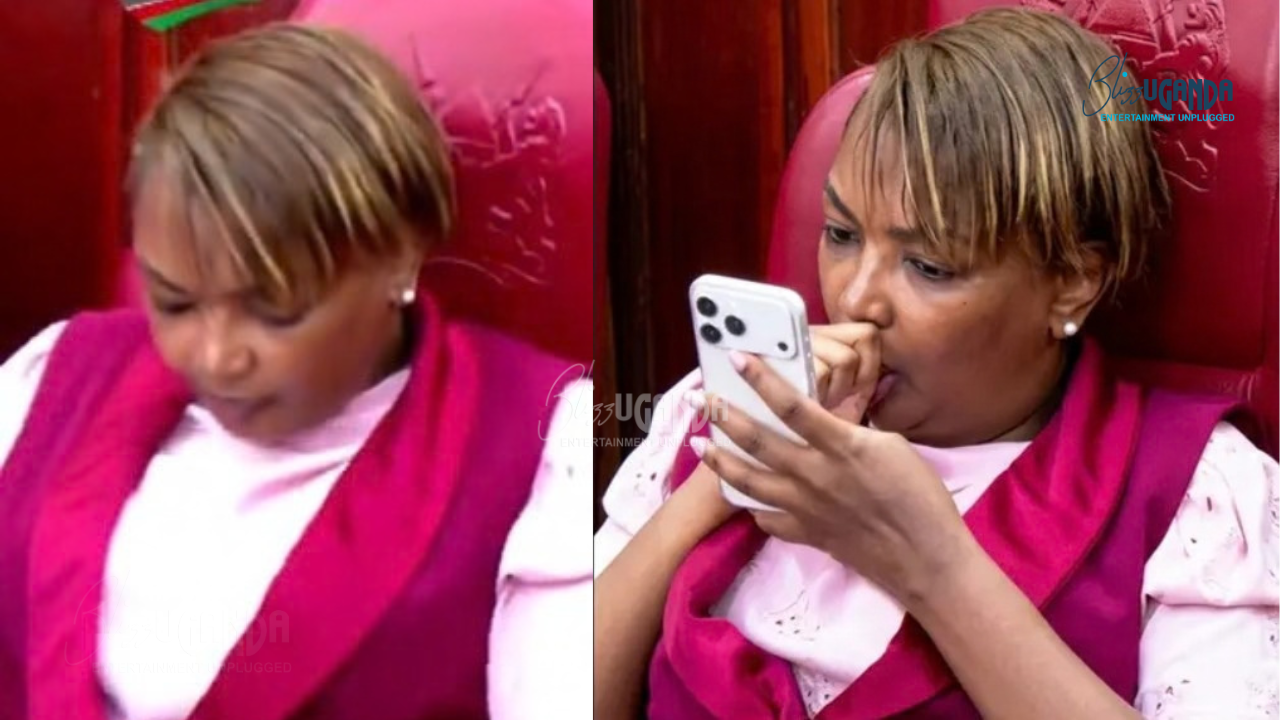 Kenyan Senator Karen Nyamu Caught Red-handed Sucking Thumb During Senate Sitting